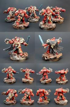 Blood Angels Terminator Squad by jul654321