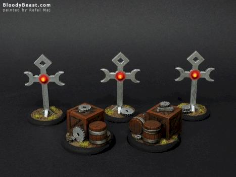 Warmachine Flags and Objective Markers by BloodyBeast.com