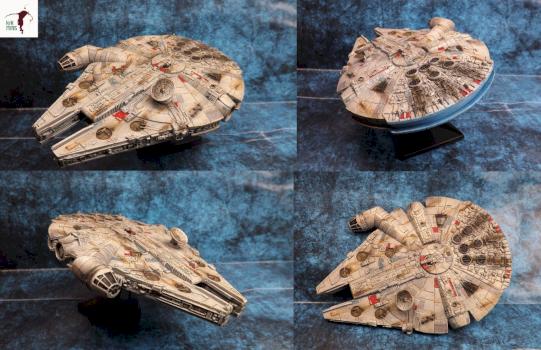 Millennium Falcon by KRK Mini Painting Studio