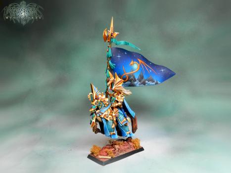 High Elf Mounted GSB by Umbra Draconis