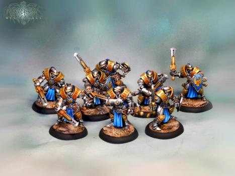 Cygnar Swordknights by Umbra Draconis
