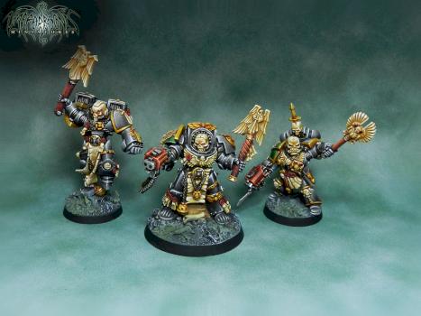 Dark Angels Chaplains by Umbra Draconis