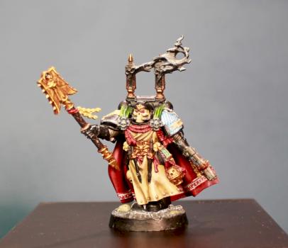 Dark Angels Chaplain Interrogator by Lickadoo