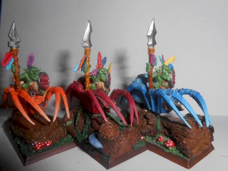 Forest Goblin Spider Rider by Shana12