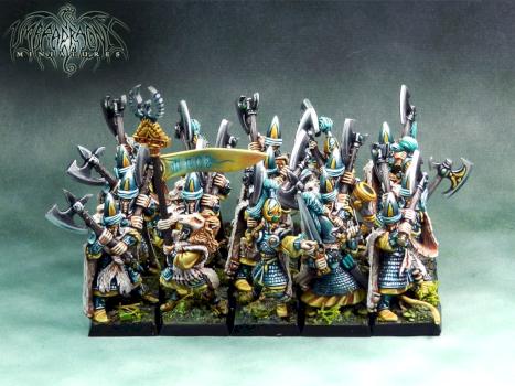 High Elves White Lions by Umbra Draconis