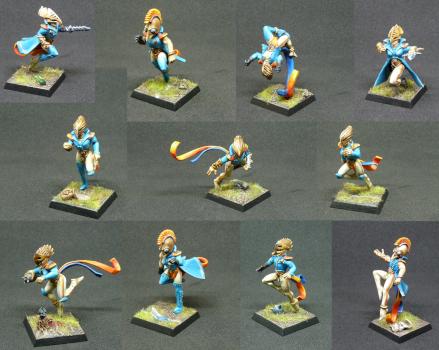 Saphery Seahawks (Blood Bowl Elf team) by Heartsbane