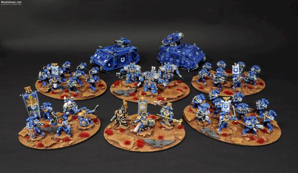 Space Marines Ultramarines Army by BloodyBeast.com