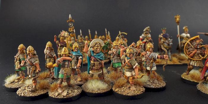 28mm Aventine Miniatures - Early Imperial Romans by avalonindustries2040