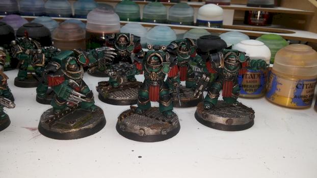 Sons of Horus Cataphractii by wastedawn