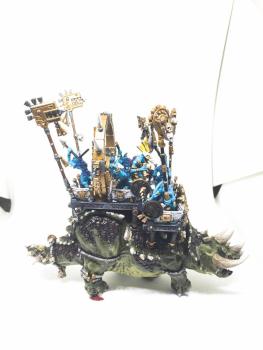 Stegadon Engine of Gods by pope05101978