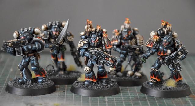 Legion of the Damned squad. by Matricry