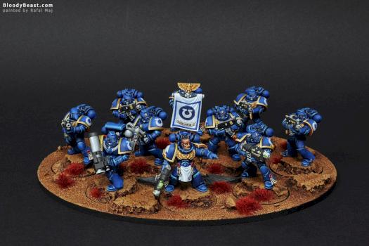 Space Marines Ultramarines Tactical Squad by BloodyBeast.com