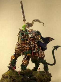 Lord Celestant on Dracoth by AdeptusIgnika