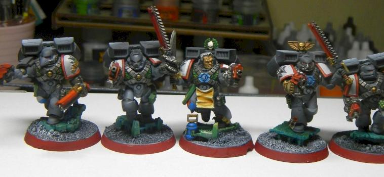 Black Templars Assault Squad by Akabosov