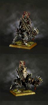 Lord of Khorne on Juggernaut by tousgeo