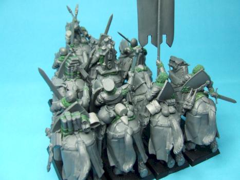 Bretonnian Questing Knights (Converted) by thistledoo minis