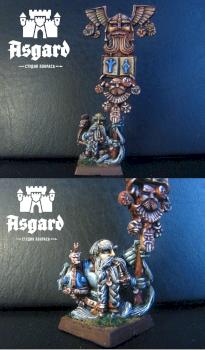 Dwarf standard bearer by Ivan_asgard