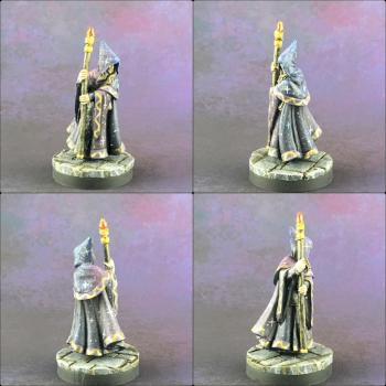 Anirion, Wood Elf Wizard v.2 by BigMiniStudio