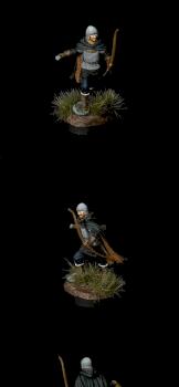 Dark Sword - GRRM masterworks - Night's watch archer by patttttry85
