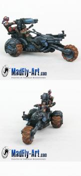 Jailbirds Trike by MadFlyArtStudio