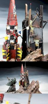Ork Ballistic Missile Launch Base by Terraformer