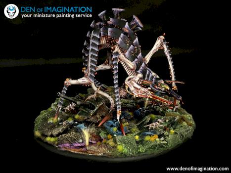 Tyranid Hierophant Bio-Titan by DEN of IMAGINATION