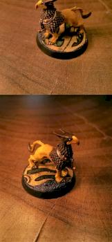 Warhammer Quest: Silver Tower - Gryph-hound by The Art of Caesura