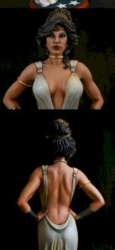 Wonder Woman in Gown (black background) by dianahase by dianahase