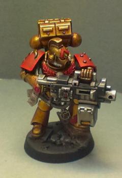 Sergeant Hamath Kraatos of the Minotaurs Chapter by Rogan