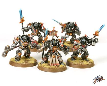 Grey Knights Terminator squad by Dk suwit