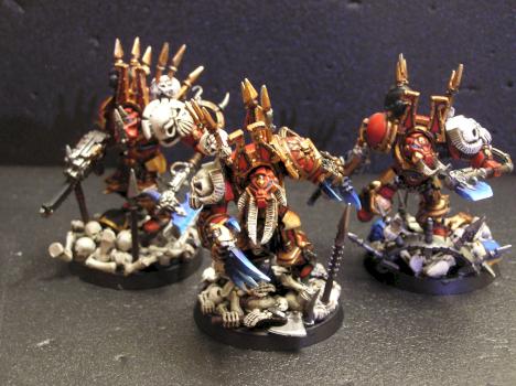 World Eaters Chaos Space Marine Terminators by GreatGunz