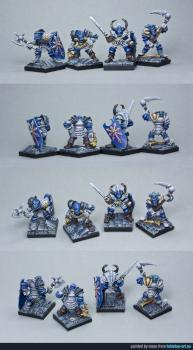 Chaos Warriors of Tzeentch by khainder
