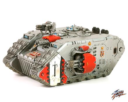 Grey Knights Land Raider Redeemer by Dk suwit