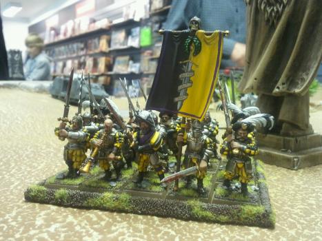 Averland Greatsword regiment by Alpet