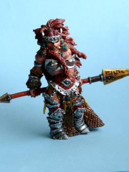 Fire Giant Queen by Eilean