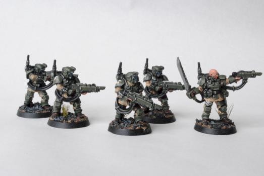 Kasrkin squad by MrDue
