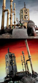 Toxic waste industrial set by Terraformer