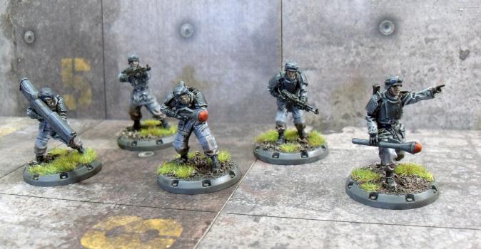 Dust Tactics - Battle Grenadiers by Necros