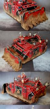 World Eaters Rhino III (Khorne / Chaos) by mf_Greg