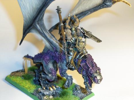 Chaos Lord on Dragon by Daem0n