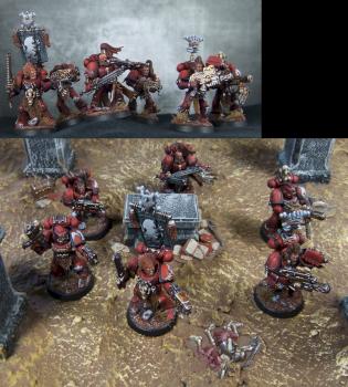 Red Space Wolves - Squad 2 by andee