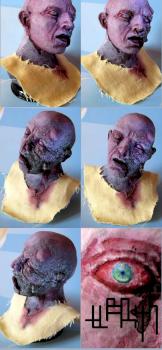 zombie face by ach-rahm
