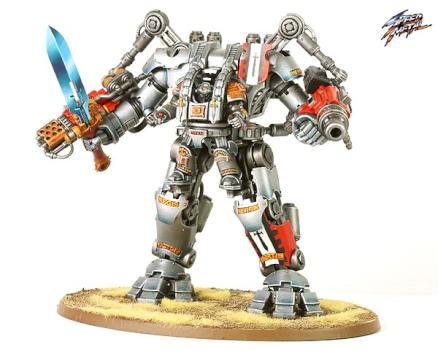 Grey Knights Nemesis Dreadknight by Dk suwit