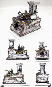 Self-moving stove by A.KB.
