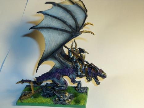 Chaos Lord on Dragon by Daem0n
