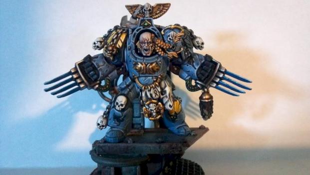 Space Wolf Space Hulk Lord Coversion by generation end