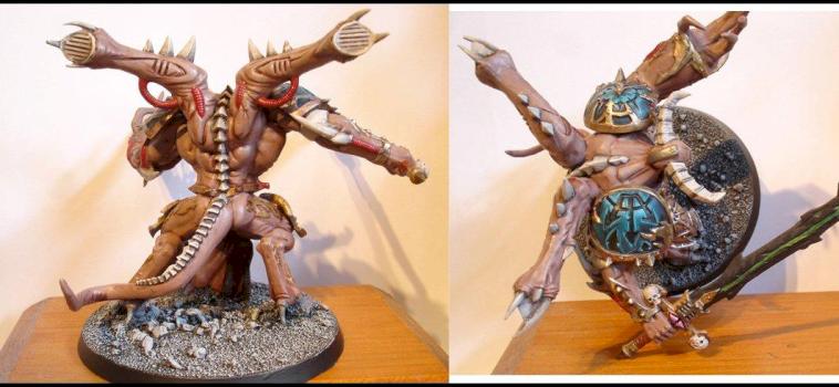chaos slaanesh daemon prince by Emma Robinson