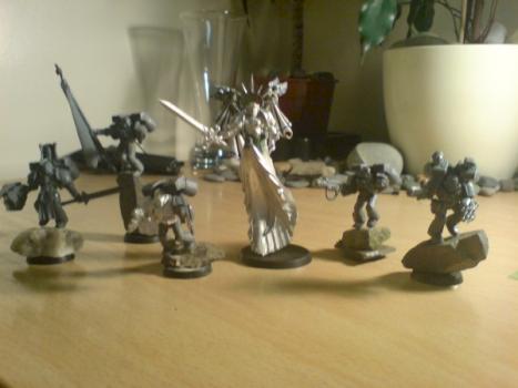 converted ultramaarine master and honour guard by captin ventris