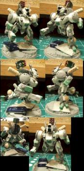 Tau XV82 Prototype Shas'O battlesuit (work in progress) by weaponzero