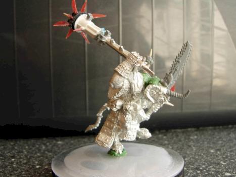 Word Bearers Daemonic Dark Apostle WIP by Escobar
